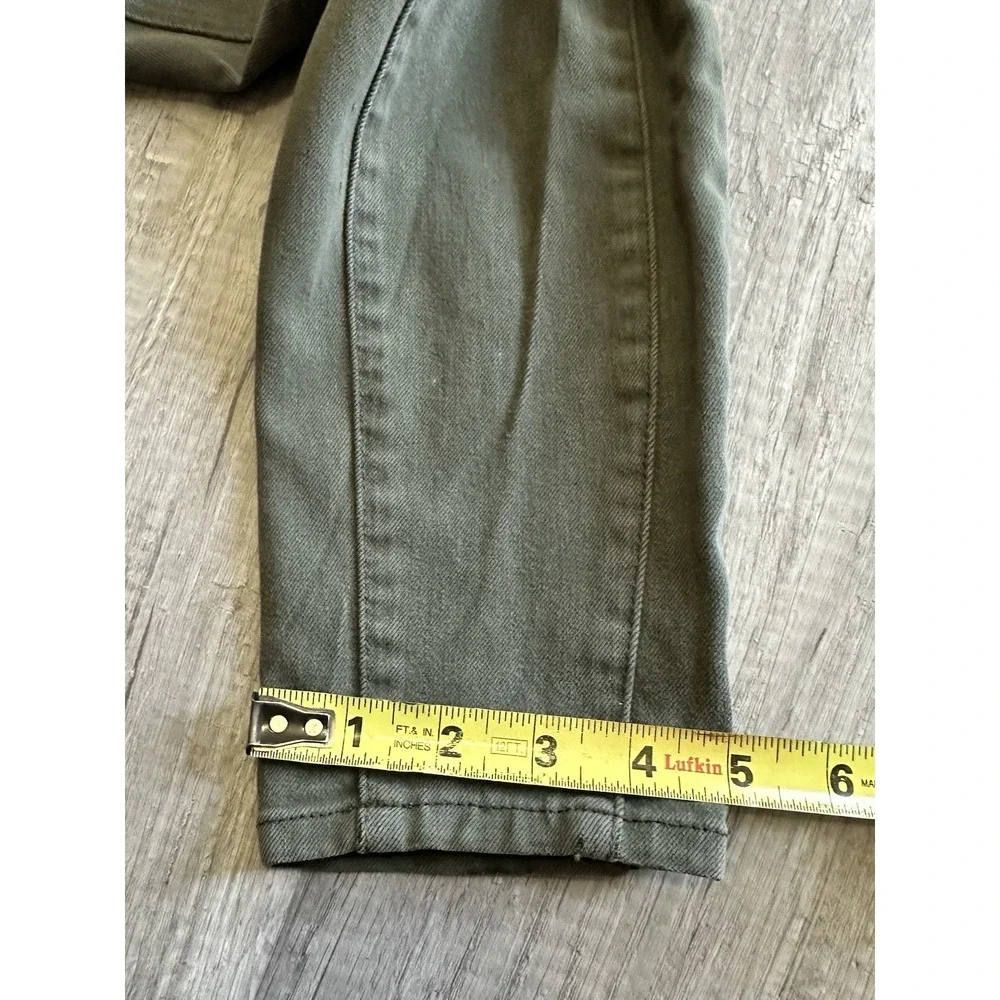 Guess 1981 Skinny Jeans Mid Rise Medium Wash Denim Women's Size 29‎ Green